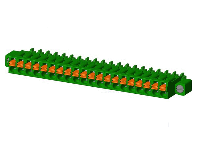 Connector: ontkoppelbare terminal strip; stekker; vrouwelijk Connector: ontkoppelbare terminal strip; stekker; vrouwelijk